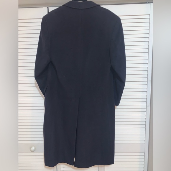 VTG POLO UNIVERSITY CLUB WOOL COAT BLUE MENS - Picture 6 of 6